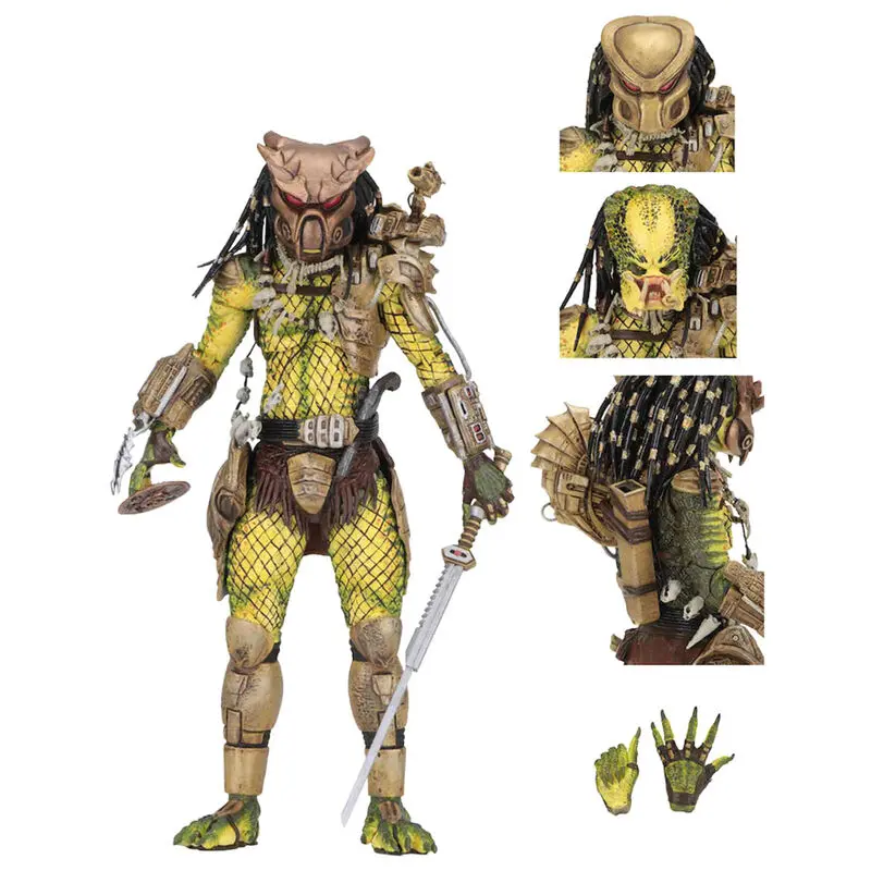 Predator 1718 Action Figure Ultimate Elder: The Golden Angel 21 cm product photo