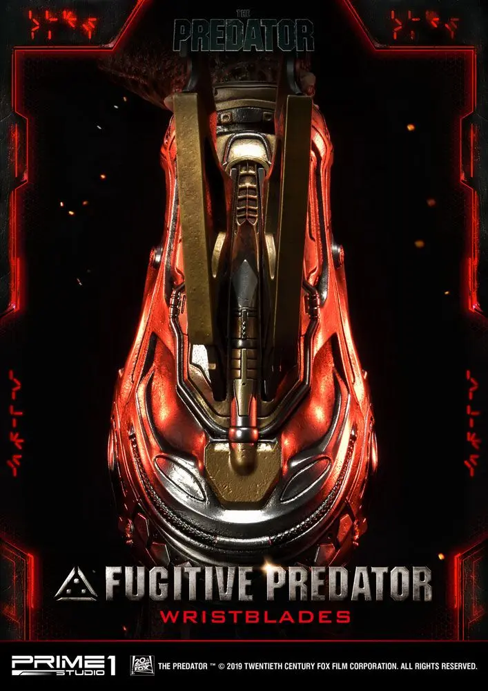 Predator 2018 Bust 1/1 Fugitive Predator Wristblades 74 cm product photo