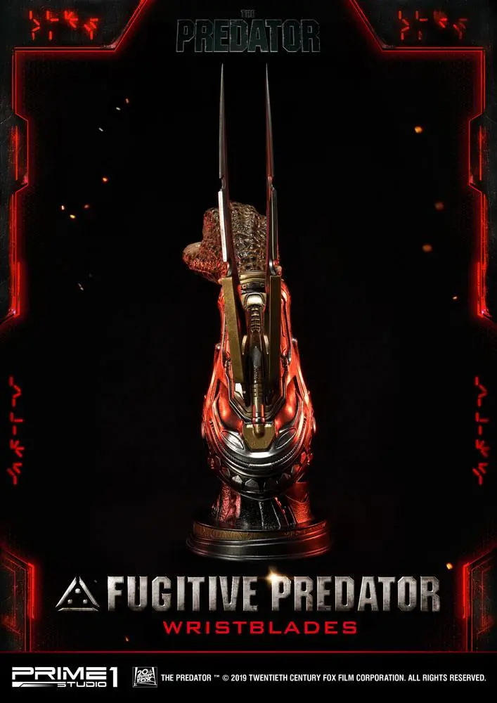 Predator 2018 Bust 1/1 Fugitive Predator Wristblades 74 cm product photo