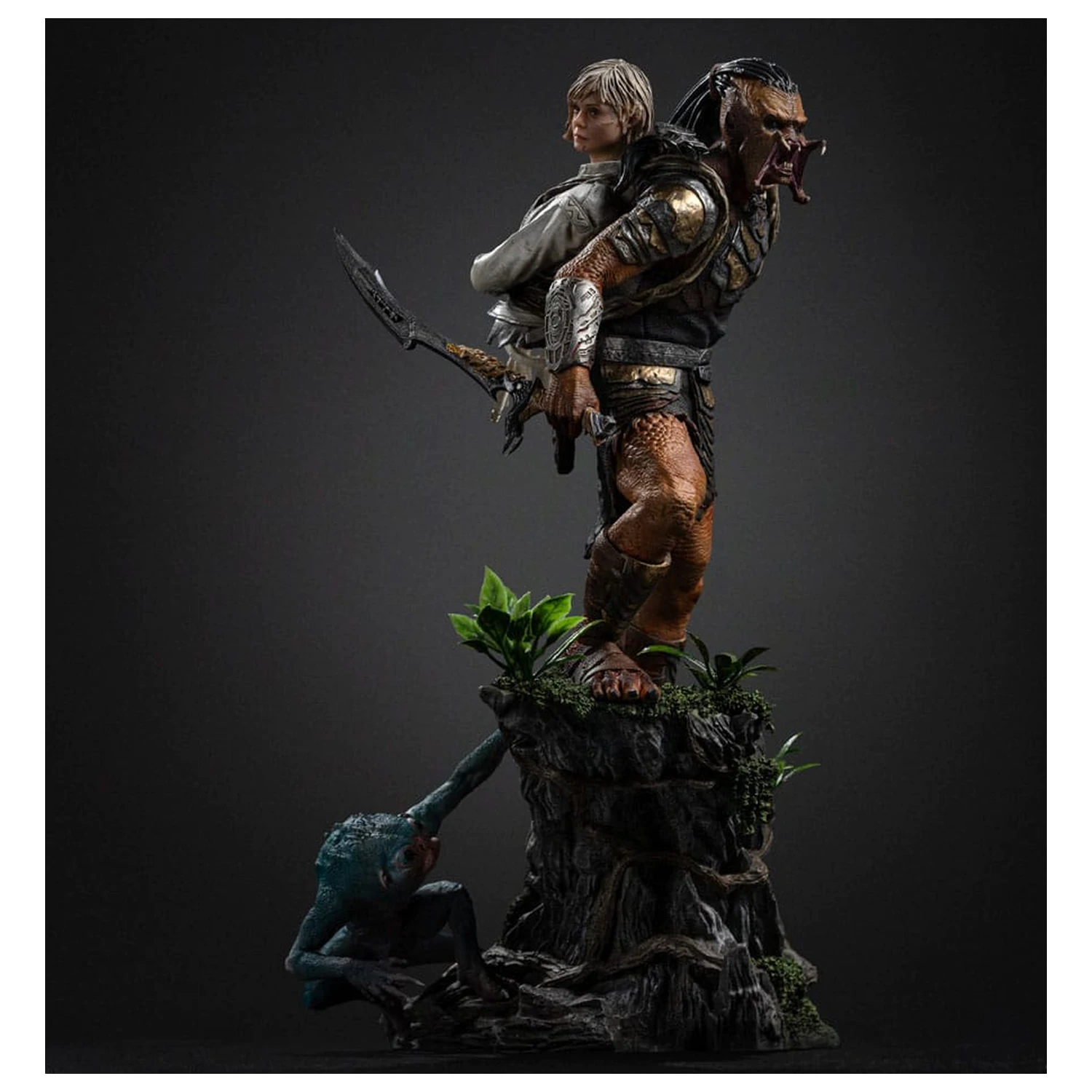 Predator: Badlands Art Scale Statue 1/10 Predator Dek & Thia 27 cm product photo