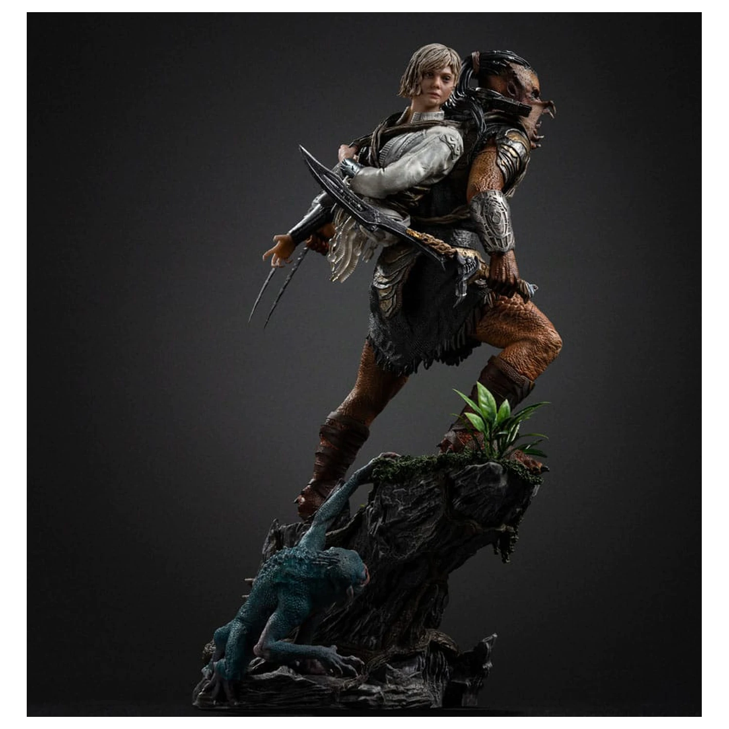 Predator: Badlands Art Scale Statue 1/10 Predator Dek & Thia 27 cm product photo