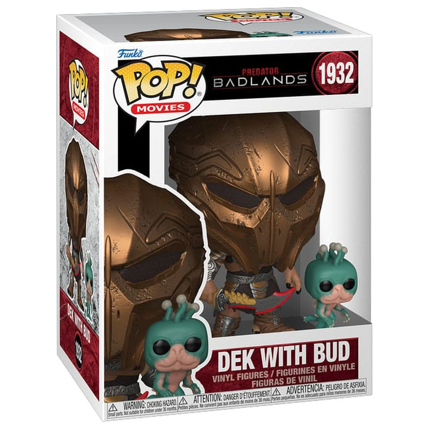 Predator: Badlands Funko POP! & Buddy Movies Vinyl Figure Dek with Bud 9 cm product photo