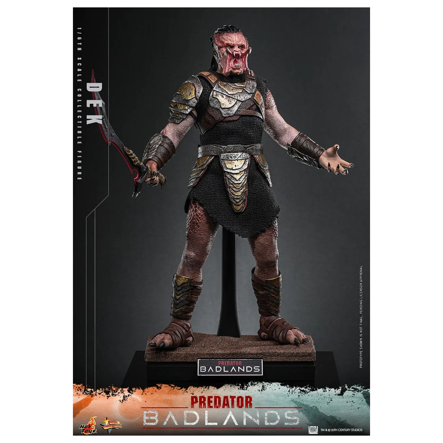 Predator: Badlands Movie Masterpiece Action Figure 1/6 Dek 30 cm product photo