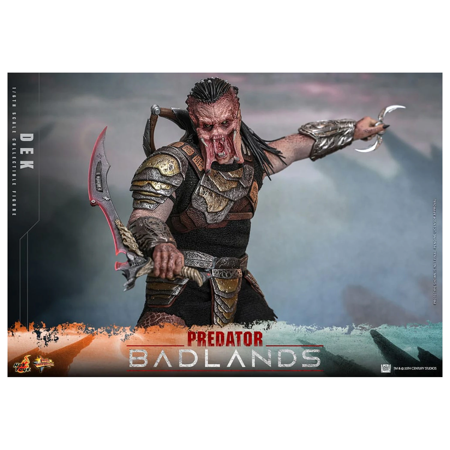 Predator: Badlands Movie Masterpiece Action Figure 1/6 Dek 30 cm product photo
