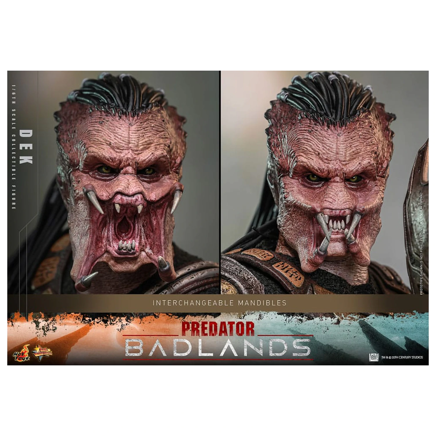 Predator: Badlands Movie Masterpiece Action Figure 1/6 Dek 30 cm product photo