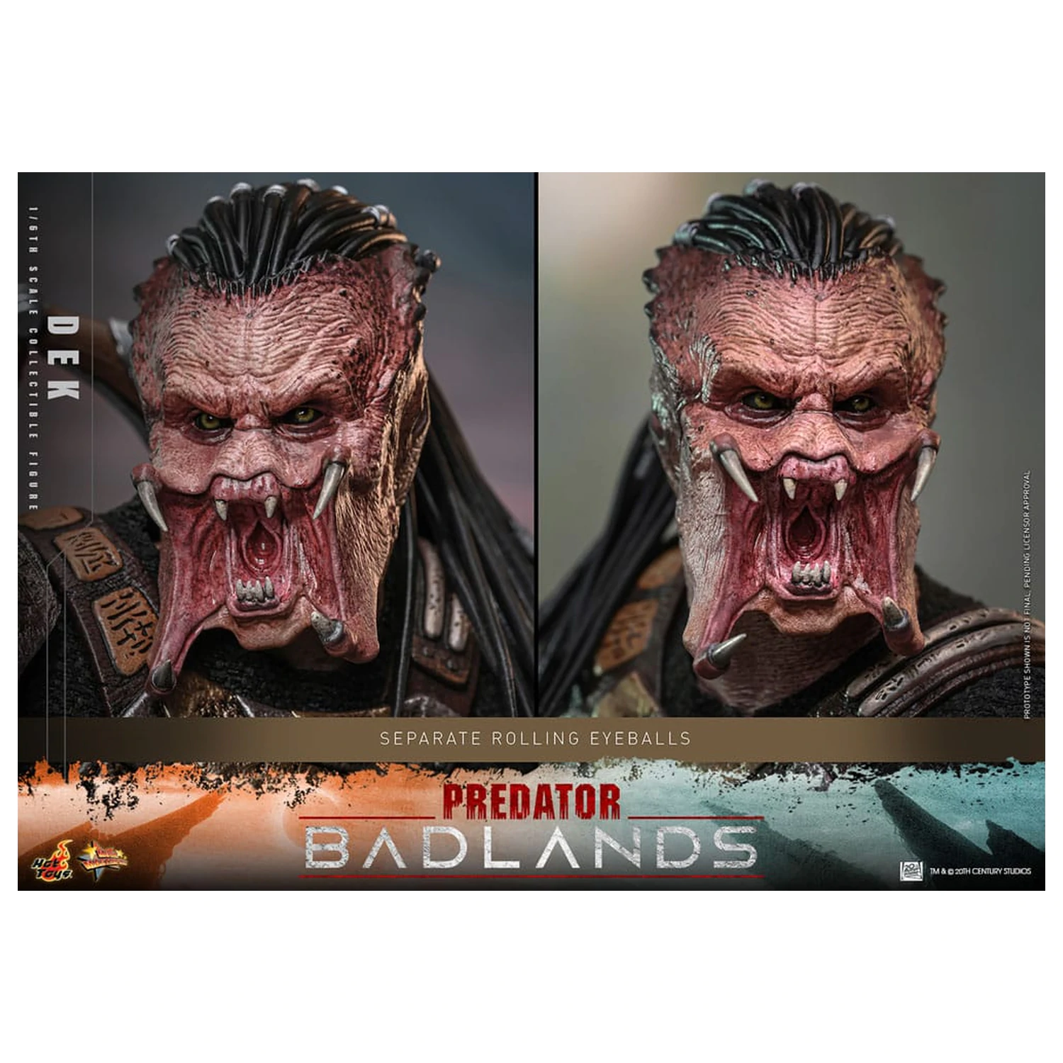 Predator: Badlands Movie Masterpiece Action Figure 1/6 Dek 30 cm product photo