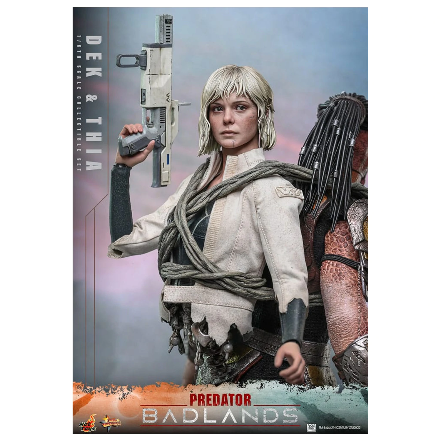 Predator: Badlands Movie Masterpiece Action Figure 1/6 Dek & Thia 30 cm product photo