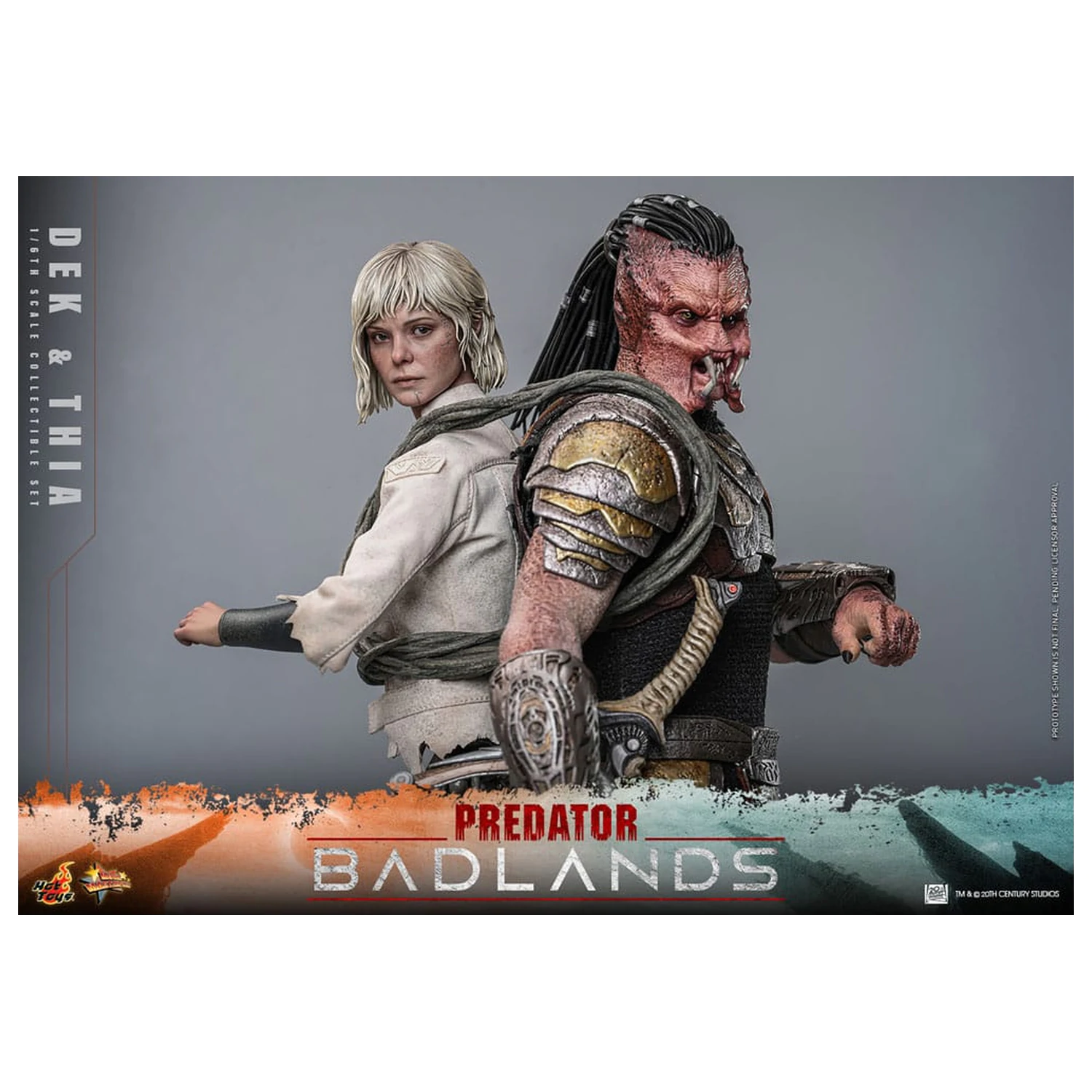 Predator: Badlands Movie Masterpiece Action Figure 1/6 Dek & Thia 30 cm product photo