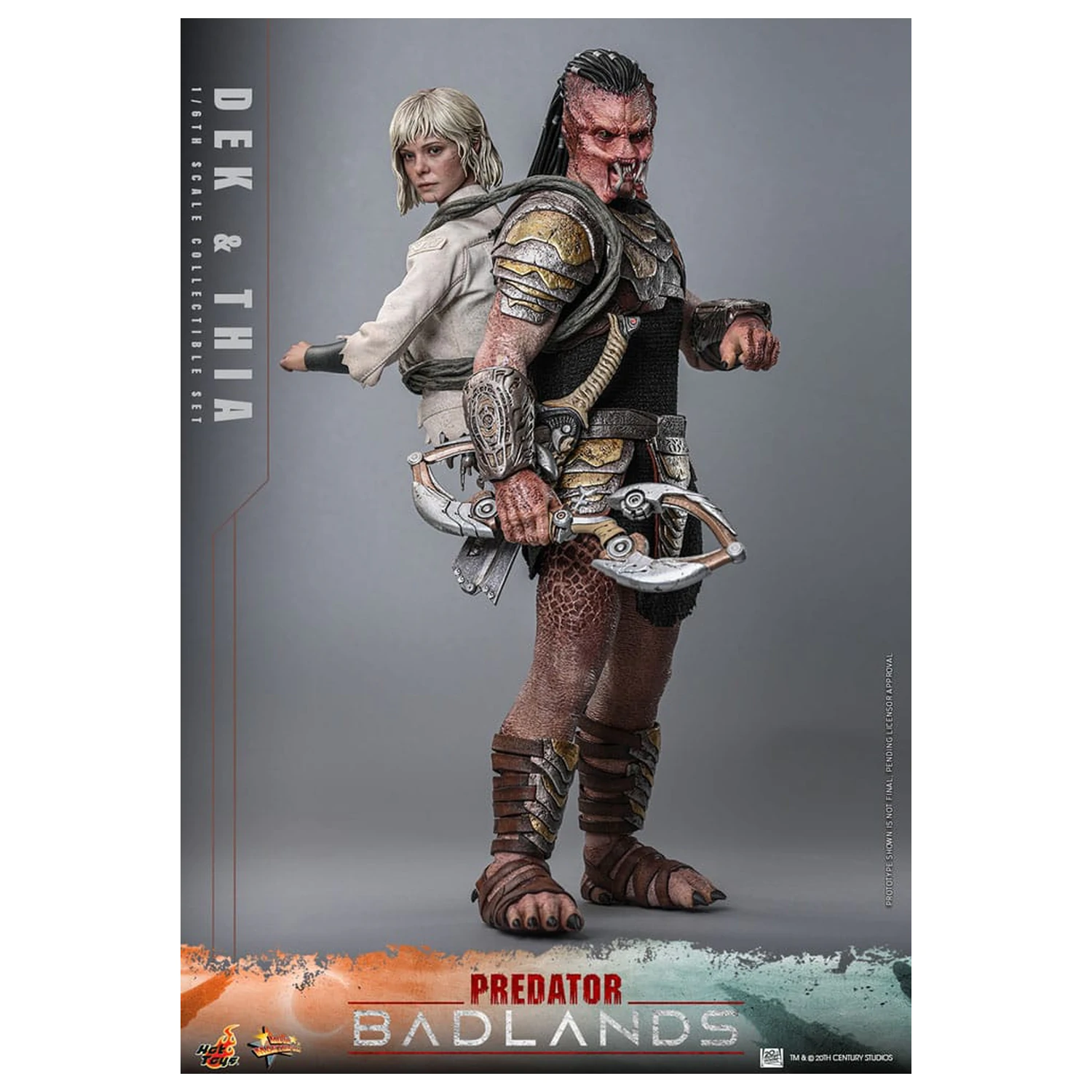 Predator: Badlands Movie Masterpiece Action Figure 1/6 Dek & Thia 30 cm product photo
