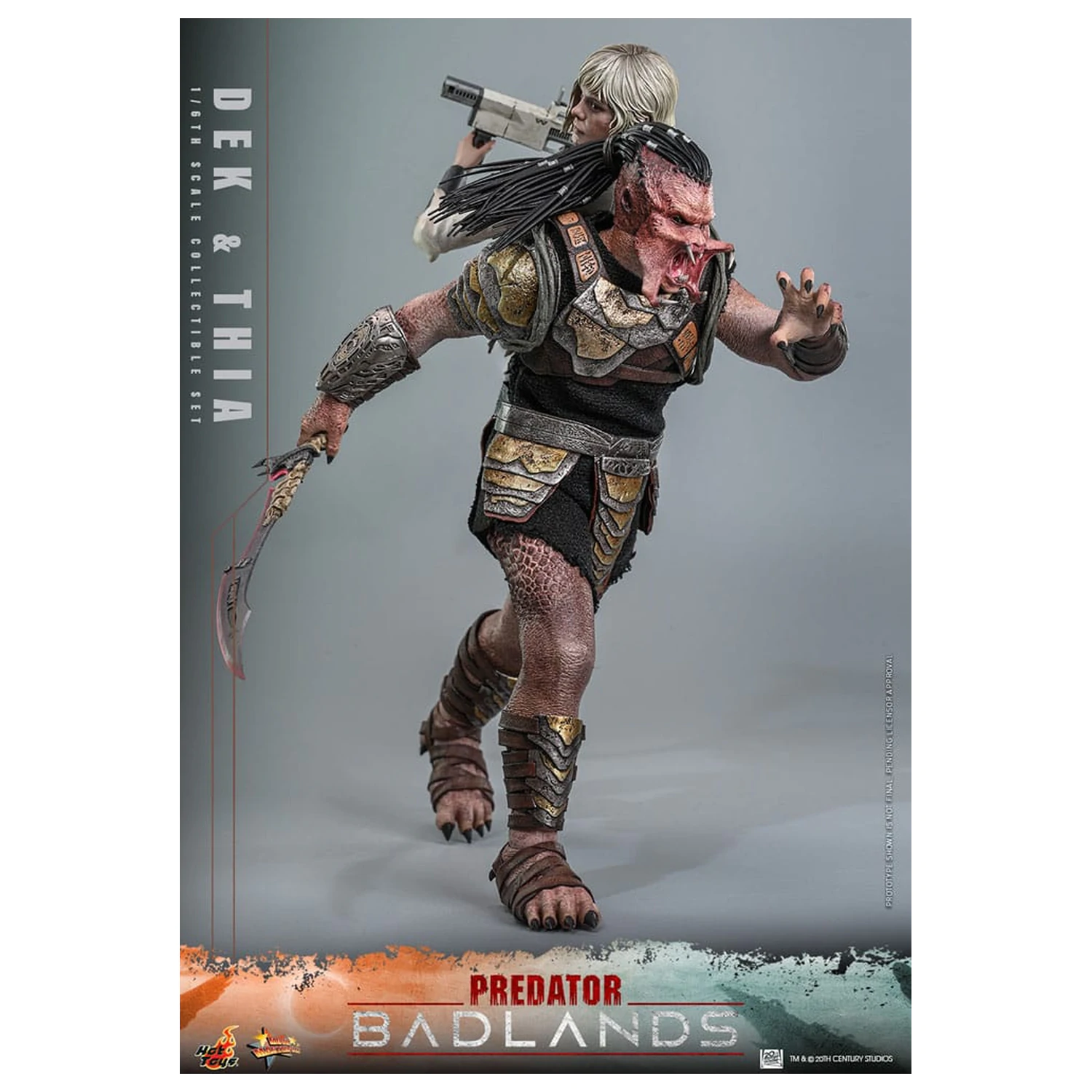 Predator: Badlands Movie Masterpiece Action Figure 1/6 Dek & Thia 30 cm product photo
