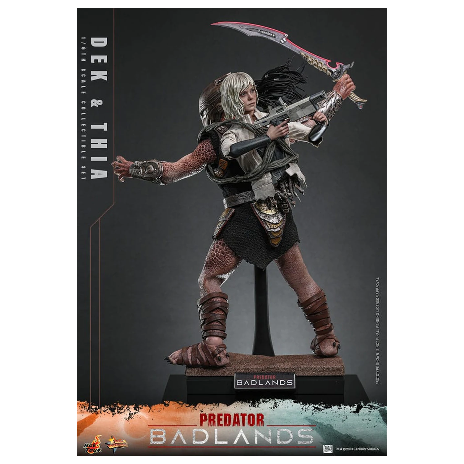 Predator: Badlands Movie Masterpiece Action Figure 1/6 Dek & Thia 30 cm product photo