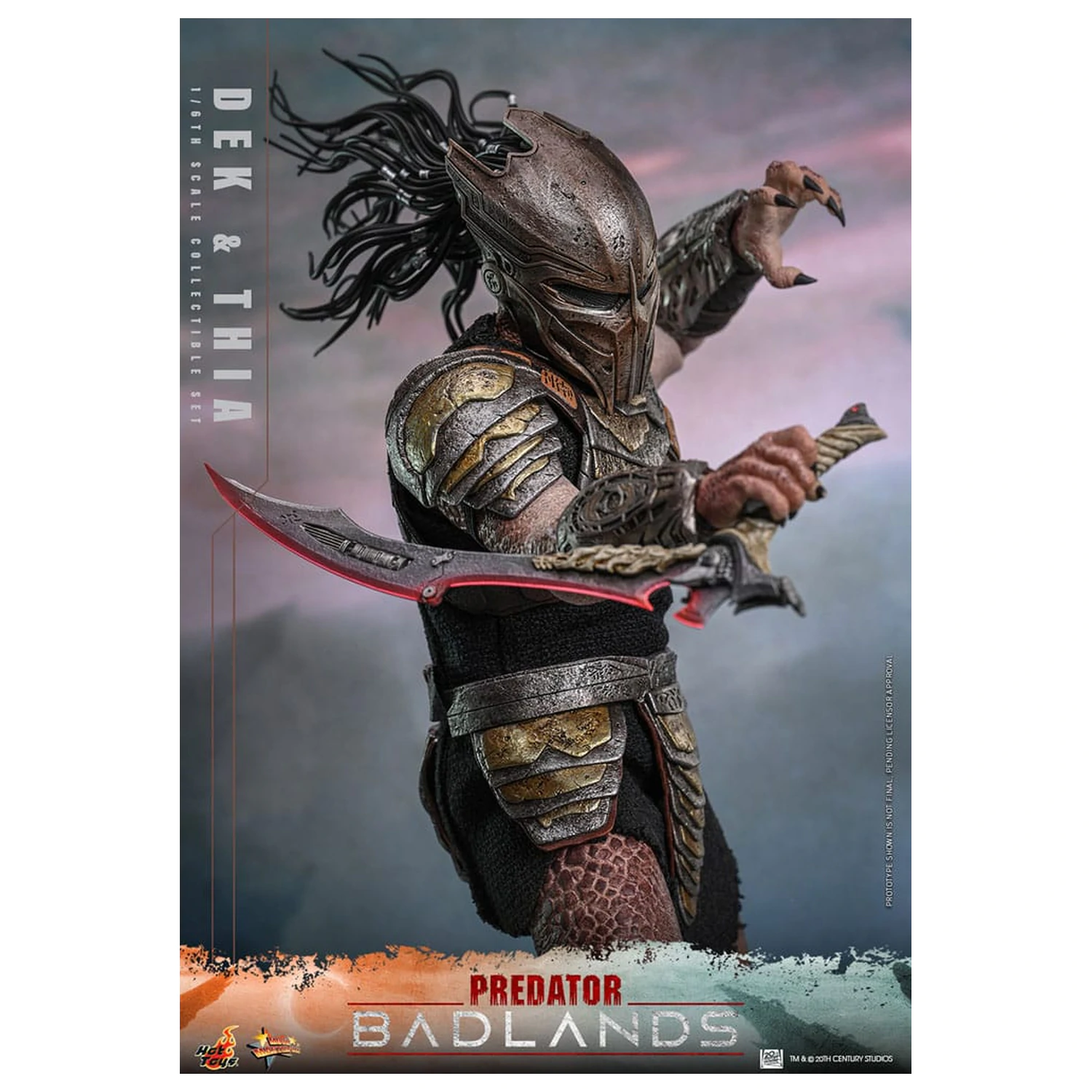 Predator: Badlands Movie Masterpiece Action Figure 1/6 Dek & Thia 30 cm product photo