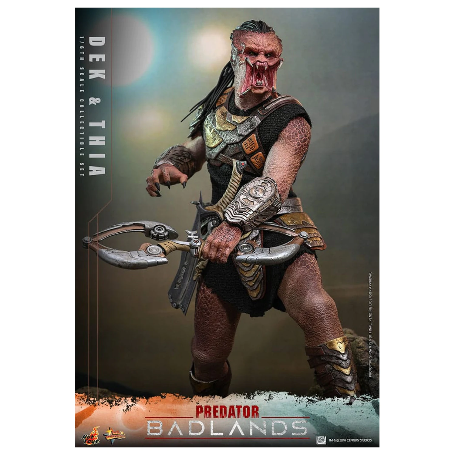 Predator: Badlands Movie Masterpiece Action Figure 1/6 Dek & Thia 30 cm product photo