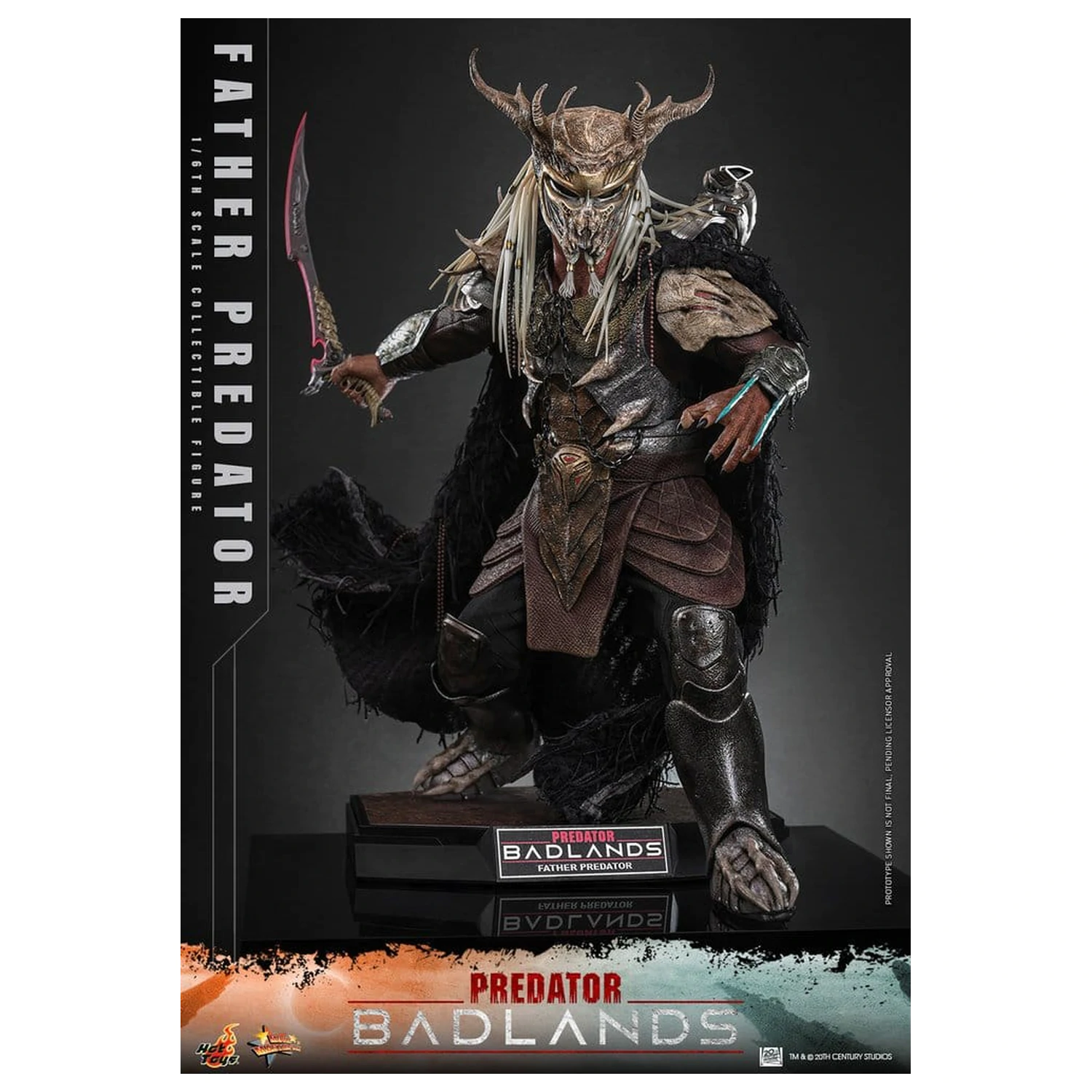 Predator: Badlands Movie Masterpiece Action Figure 1/6 Njohrr 36 cm product photo