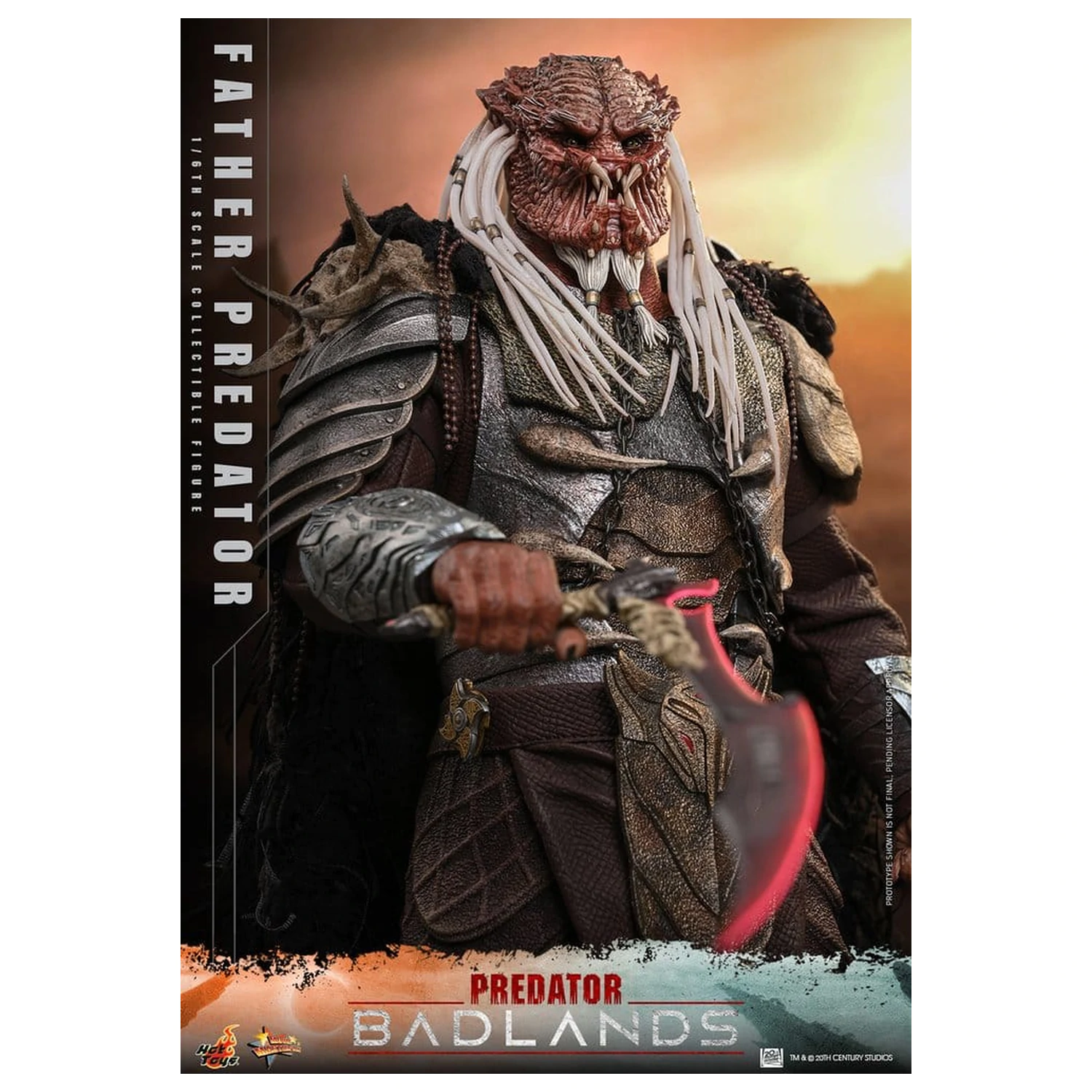 Predator: Badlands Movie Masterpiece Action Figure 1/6 Njohrr 36 cm product photo