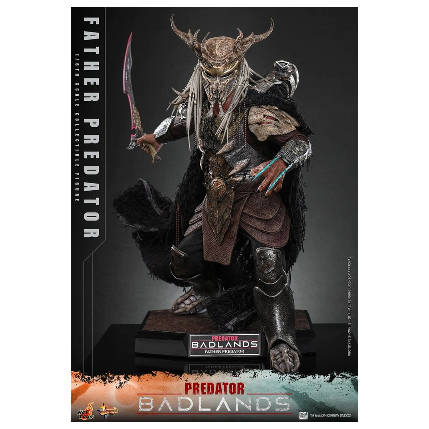 Predator: Badlands Movie Masterpiece Action Figure 1/6 Njohrr 36 cm product photo