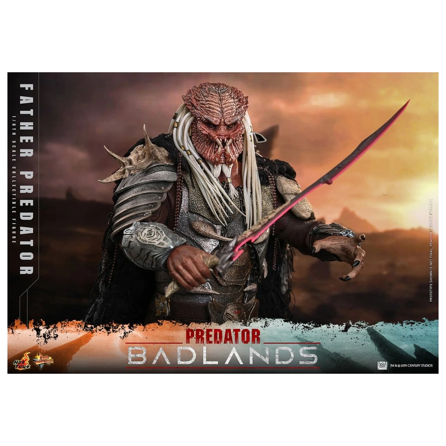Predator: Badlands Movie Masterpiece Action Figure 1/6 Njohrr 36 cm product photo