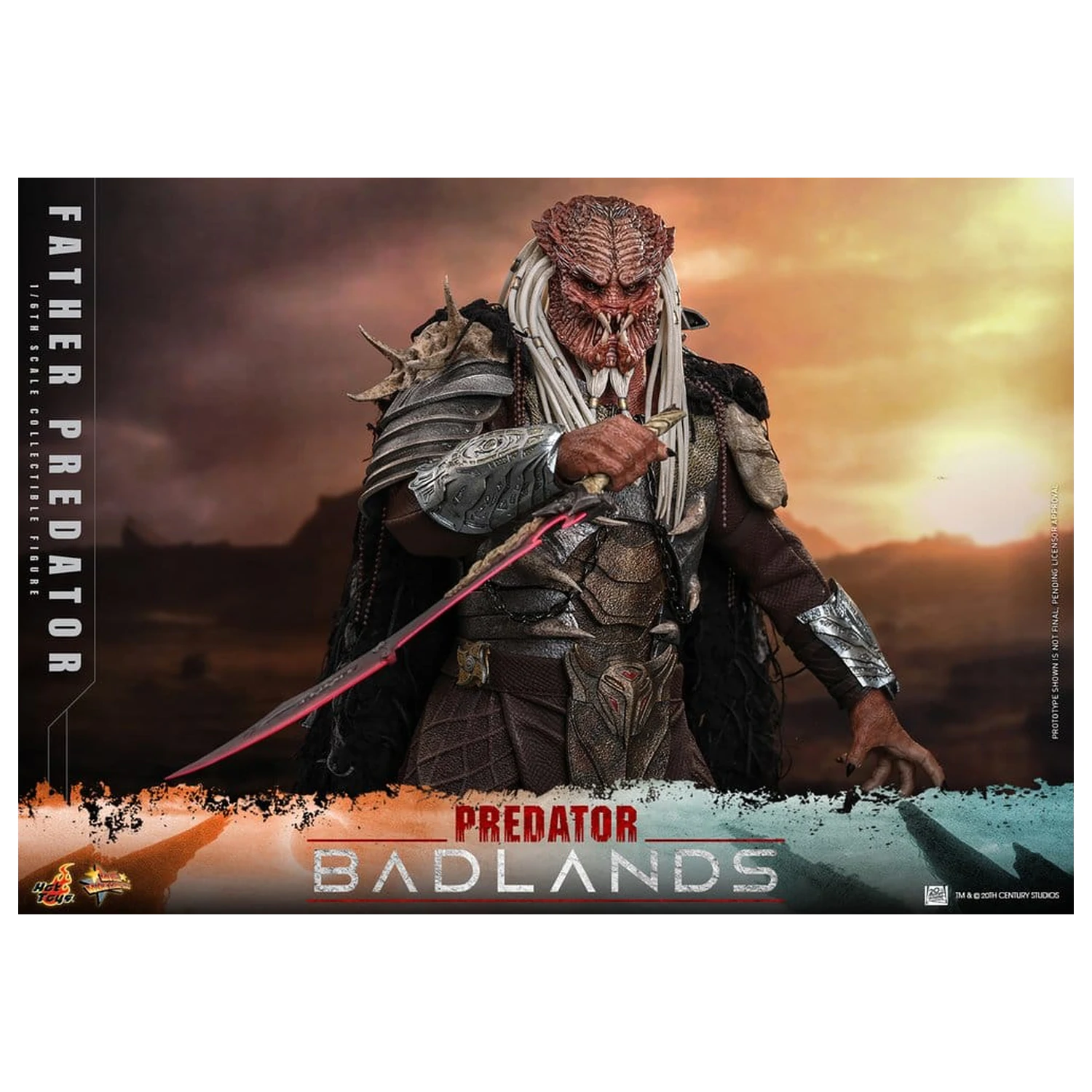 Predator: Badlands Movie Masterpiece Action Figure 1/6 Njohrr 36 cm product photo