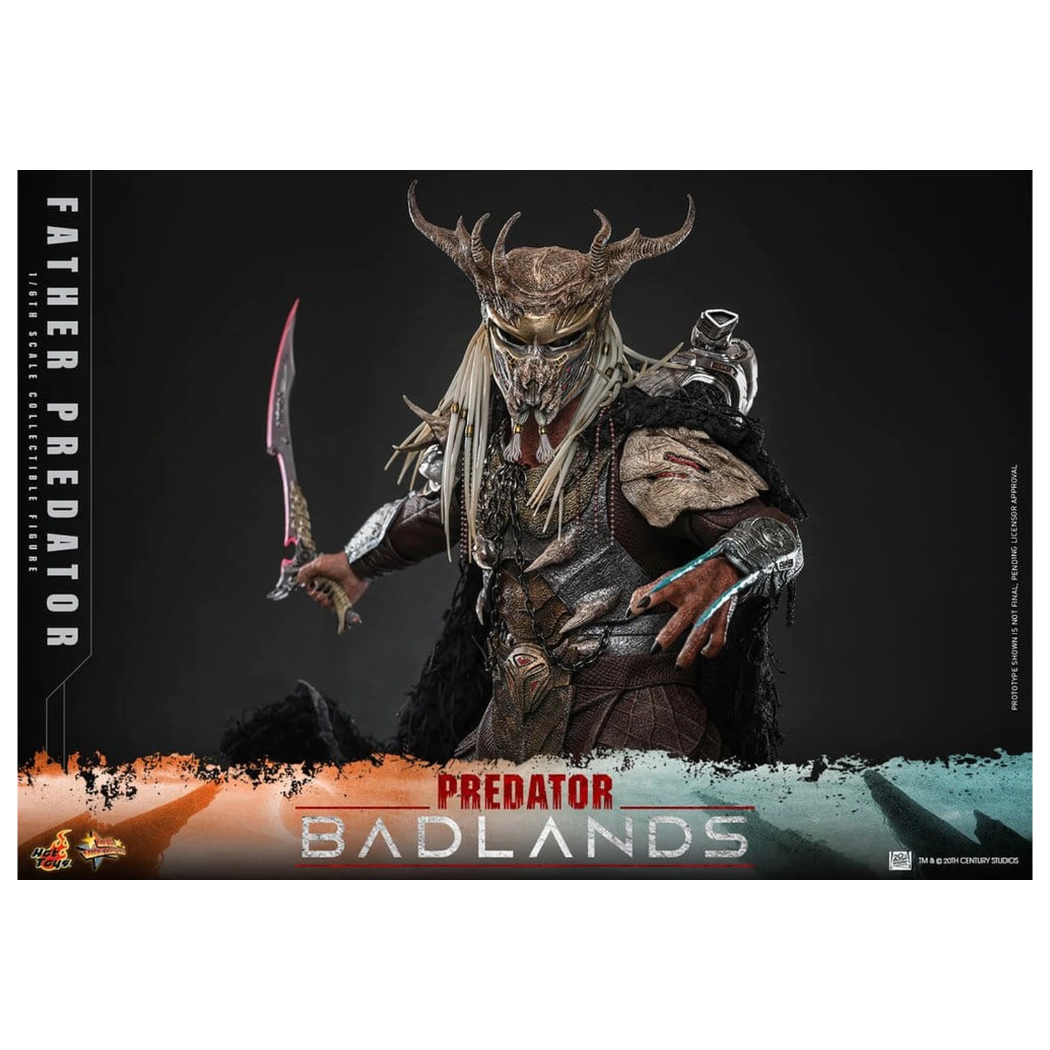 Predator: Badlands Movie Masterpiece Action Figure 1/6 Njohrr 36 cm product photo