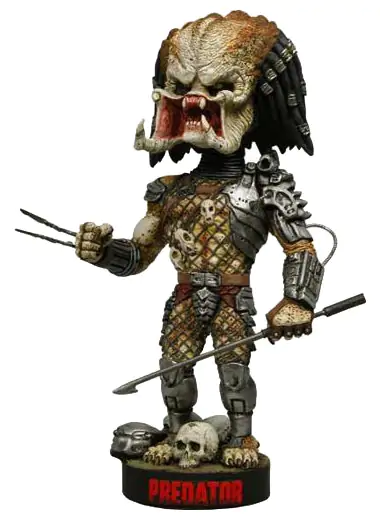 Predator Head Knocker Bobble-Head Predator with Spear 23 cm termékfotó