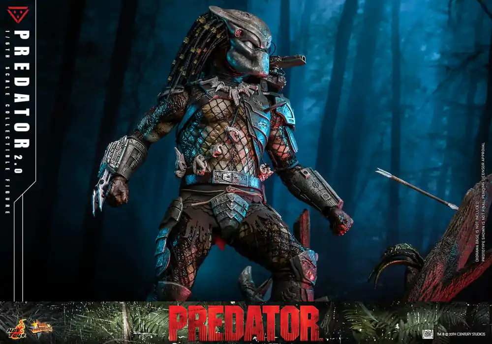 Predator Movie Masterpiece Action Figure 1/6 Predator (2.0) 34 cm product photo
