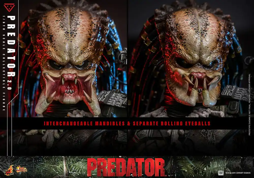 Predator Movie Masterpiece Action Figure 1/6 Predator (2.0) 34 cm product photo
