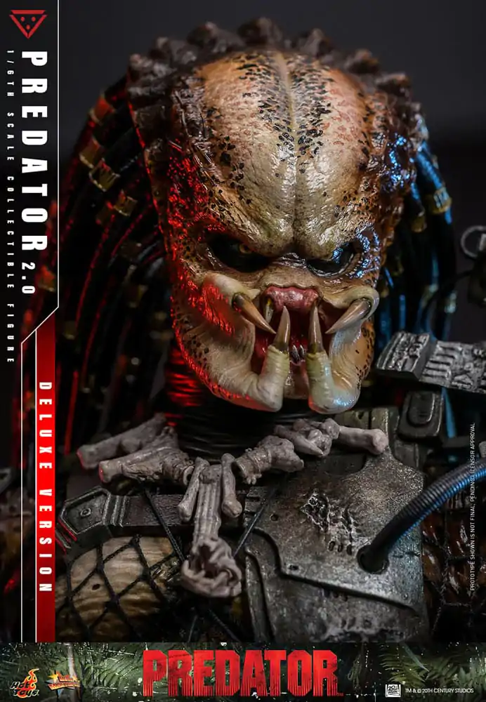 Predator Movie Masterpiece Action Figure 1/6 Predator (2.0) Deluxe Version 34 cm product photo