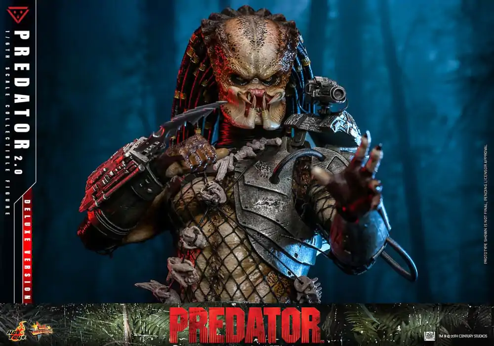 Predator Movie Masterpiece Action Figure 1/6 Predator (2.0) Deluxe Version 34 cm product photo