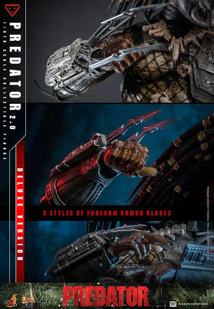 Predator Movie Masterpiece Action Figure 1/6 Predator (2.0) Deluxe Version 34 cm product photo