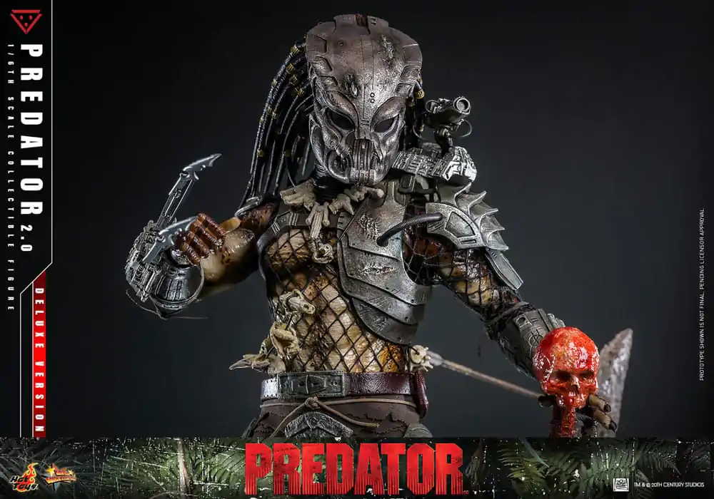 Predator Movie Masterpiece Action Figure 1/6 Predator (2.0) Deluxe Version 34 cm product photo