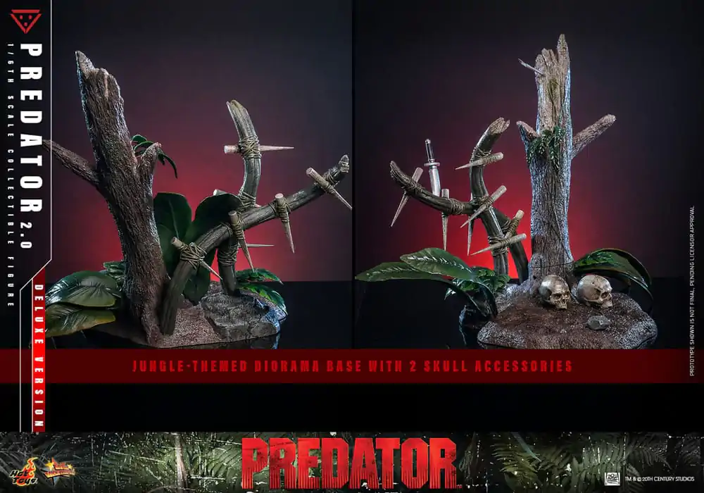 Predator Movie Masterpiece Action Figure 1/6 Predator (2.0) Deluxe Version 34 cm product photo