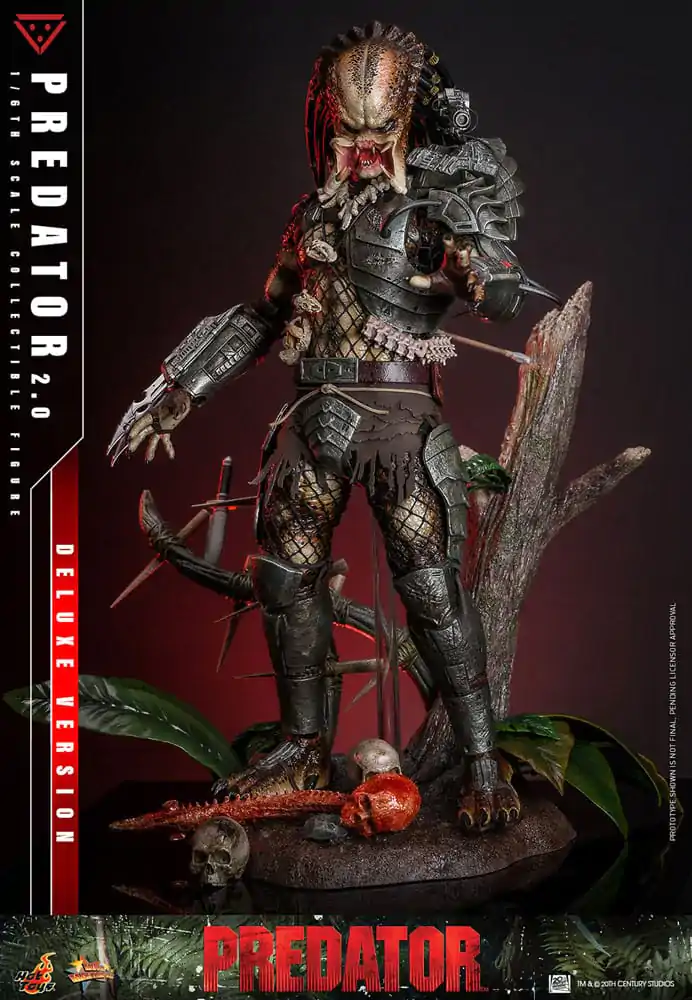 Predator Movie Masterpiece Action Figure 1/6 Predator (2.0) Deluxe Version 34 cm product photo