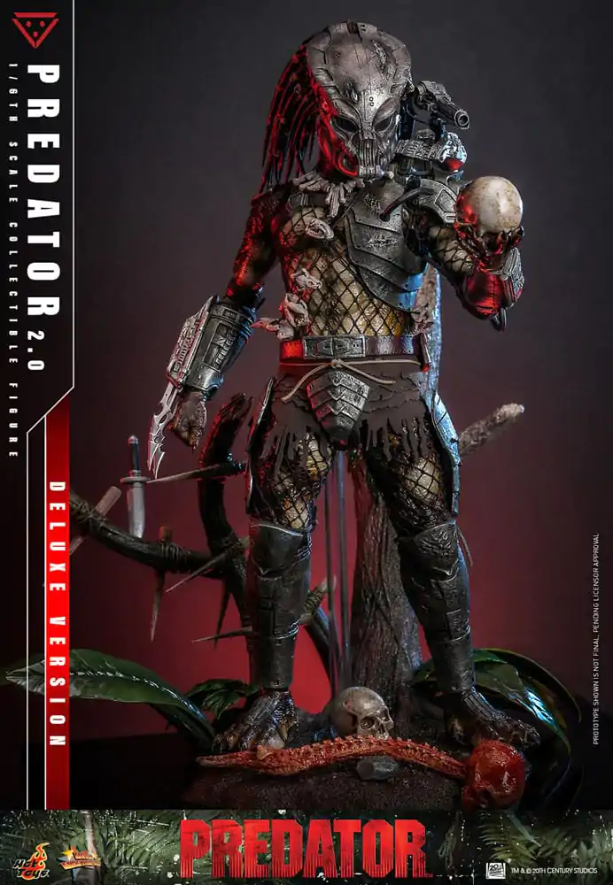 Predator Movie Masterpiece Action Figure 1/6 Predator (2.0) Deluxe Version 34 cm product photo