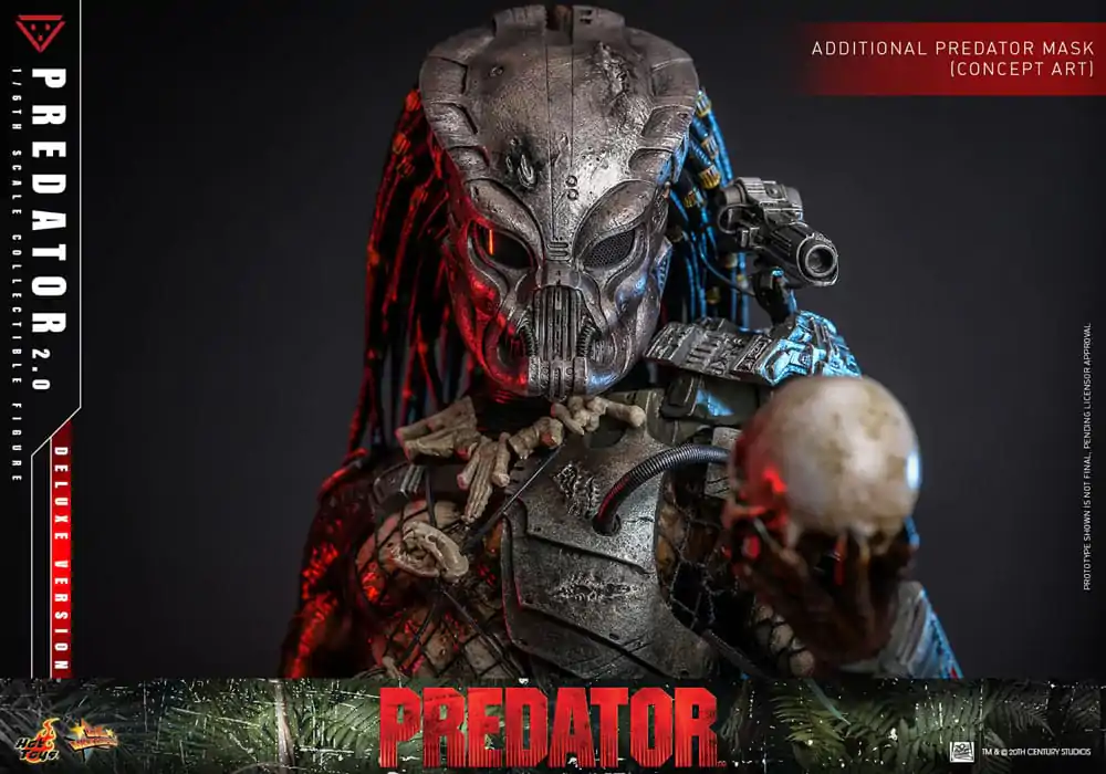 Predator Movie Masterpiece Action Figure 1/6 Predator (2.0) Deluxe Version 34 cm product photo