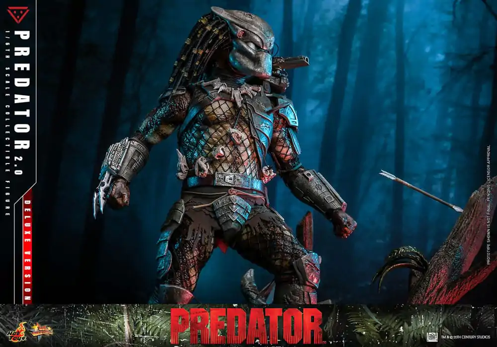 Predator Movie Masterpiece Action Figure 1/6 Predator (2.0) Deluxe Version 34 cm product photo