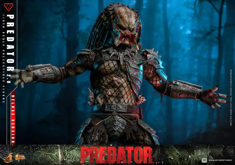 Predator Movie Masterpiece Action Figure 1/6 Predator (2.0) Deluxe Version 34 cm product photo