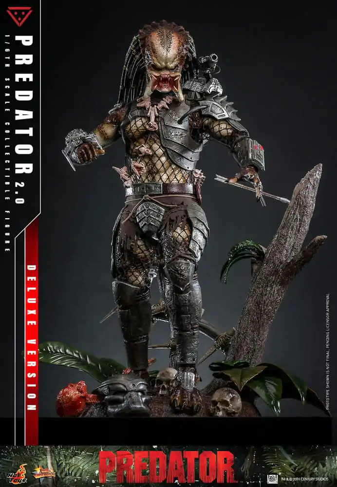 Predator Movie Masterpiece Action Figure 1/6 Predator (2.0) Deluxe Version 34 cm product photo