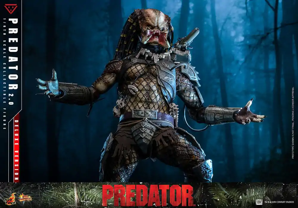 Predator Movie Masterpiece Action Figure 1/6 Predator (2.0) Deluxe Version 34 cm product photo