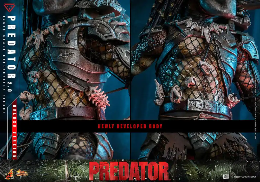 Predator Movie Masterpiece Action Figure 1/6 Predator (2.0) Deluxe Version 34 cm product photo