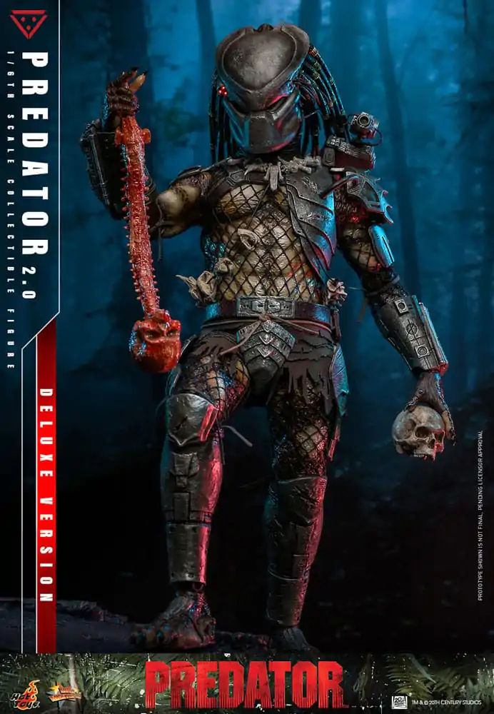 Predator Movie Masterpiece Action Figure 1/6 Predator (2.0) Deluxe Version 34 cm product photo