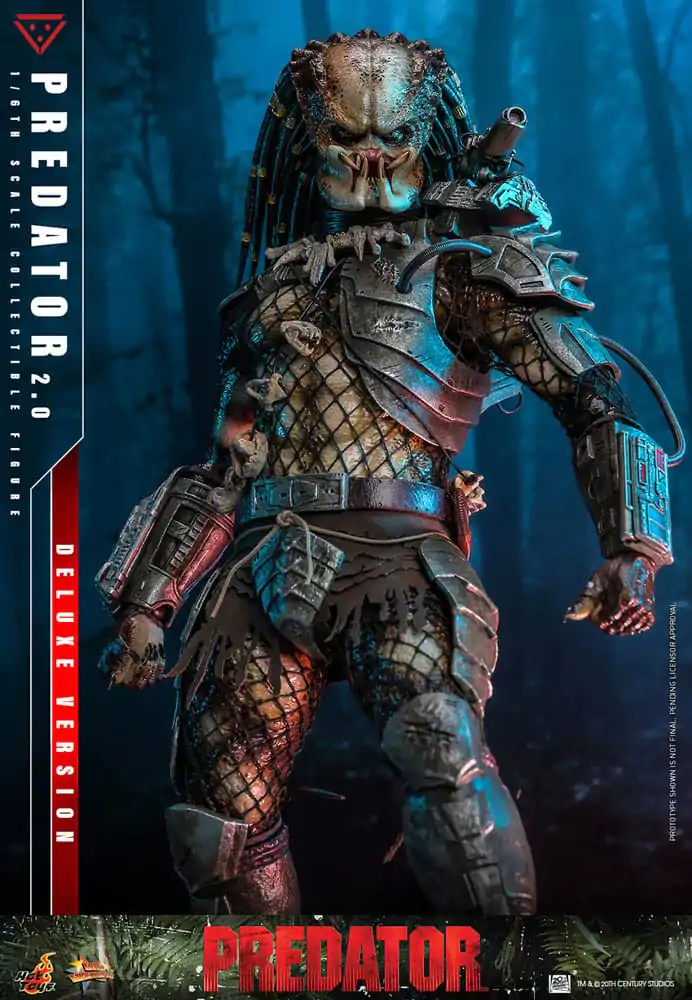 Predator Movie Masterpiece Action Figure 1/6 Predator (2.0) Deluxe Version 34 cm product photo