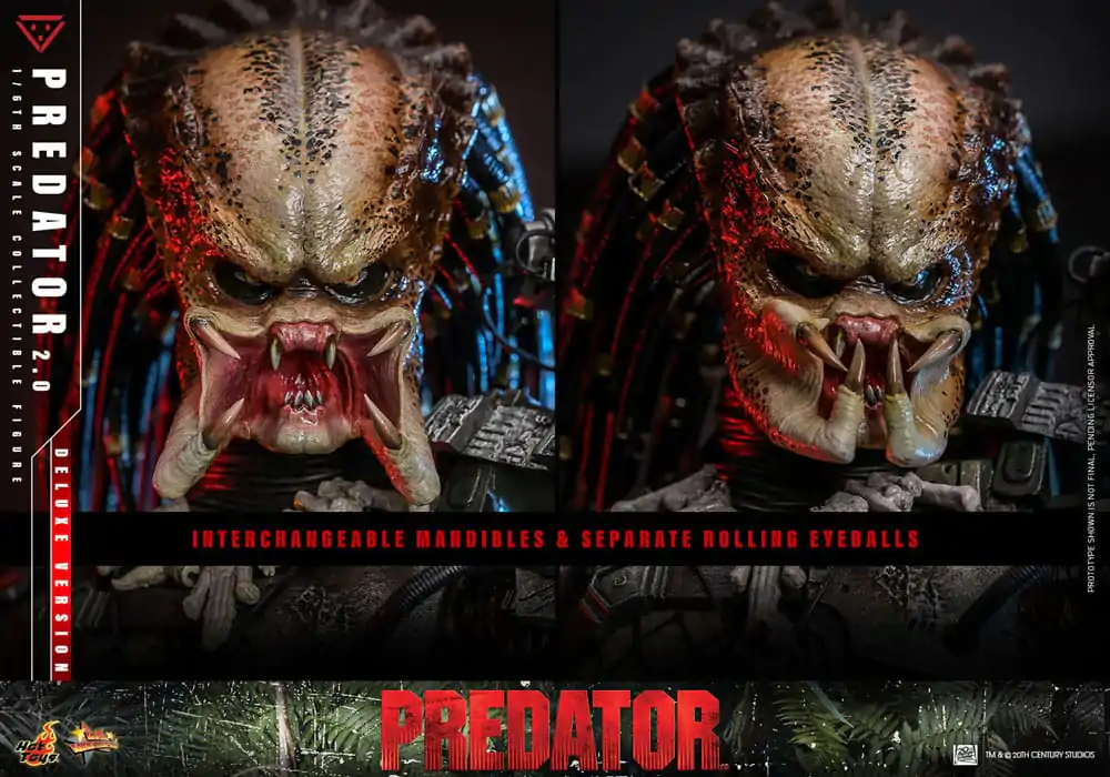 Predator Movie Masterpiece Action Figure 1/6 Predator (2.0) Deluxe Version 34 cm product photo