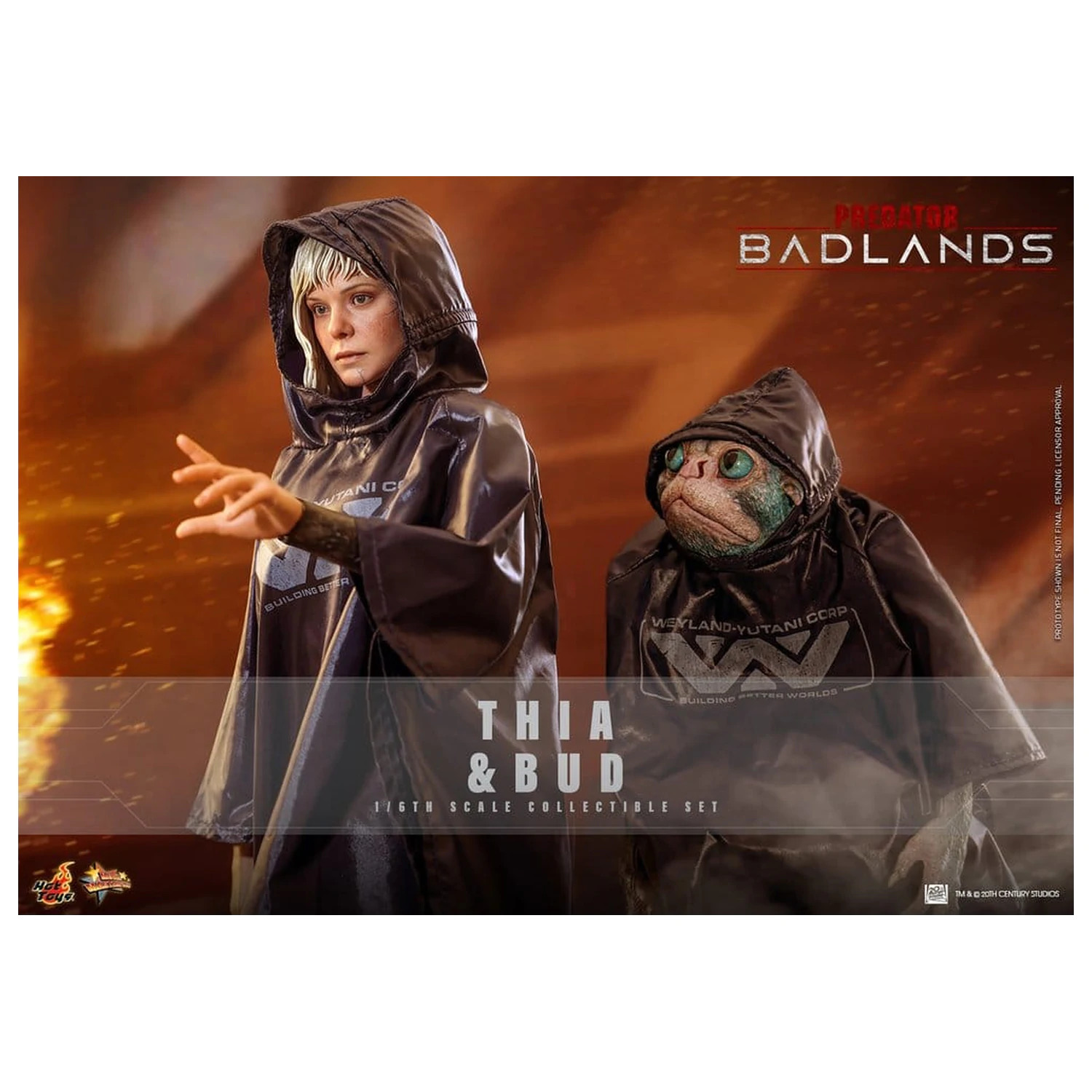 Predator Sixth Scale Figure Set Thia and Bud 29 cm product photo