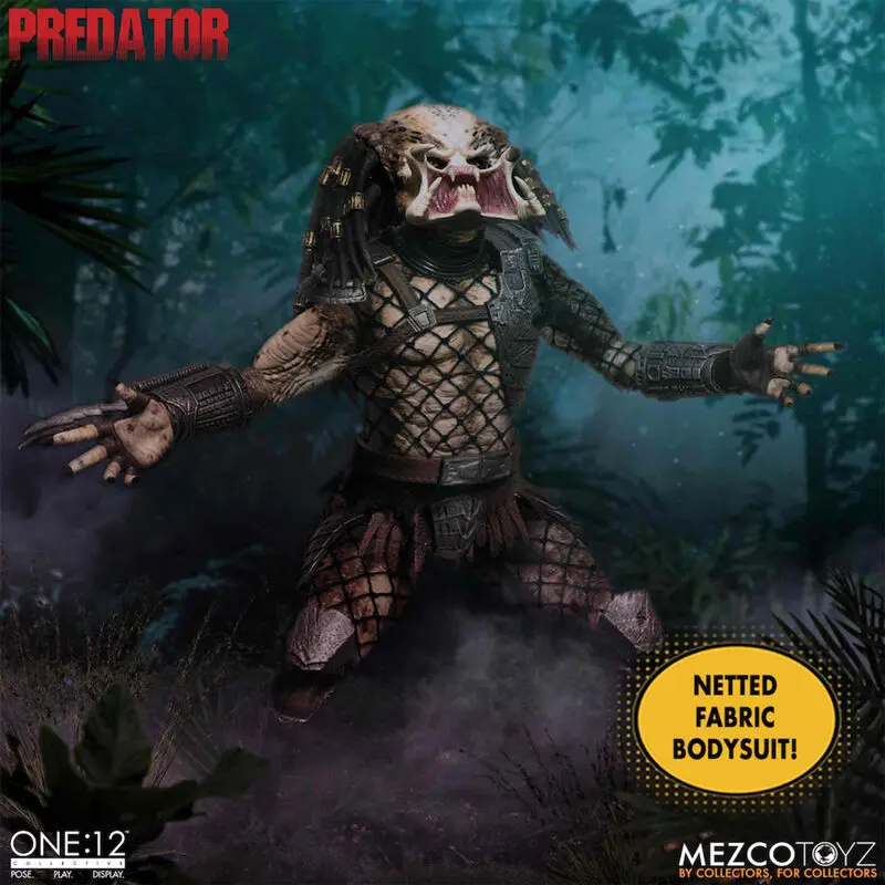 Predator Action Figure 1/12 Predator Deluxe Edition 17 cm product photo