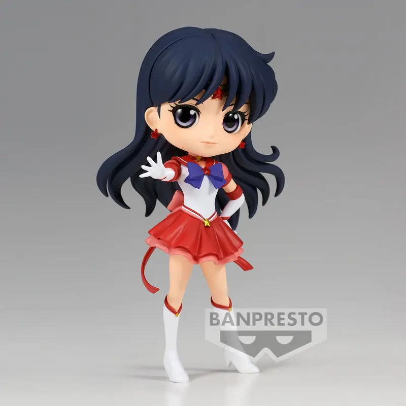 Pretty Guardian Sailor Moon Cosmos The Movie Q Posket PVC Statue Eternal Sailor Mars (Ver. A) 14 cm termékfotó