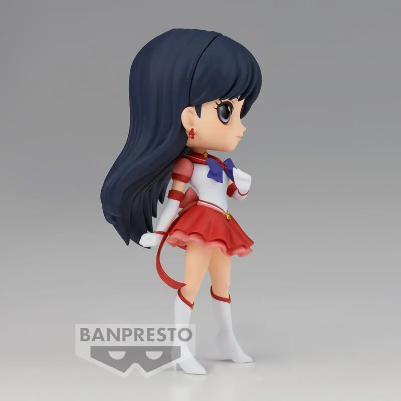 Pretty Guardian Sailor Moon Cosmos The Movie Q Posket PVC Statue Eternal Sailor Mars (Ver. B) 14 cm product photo