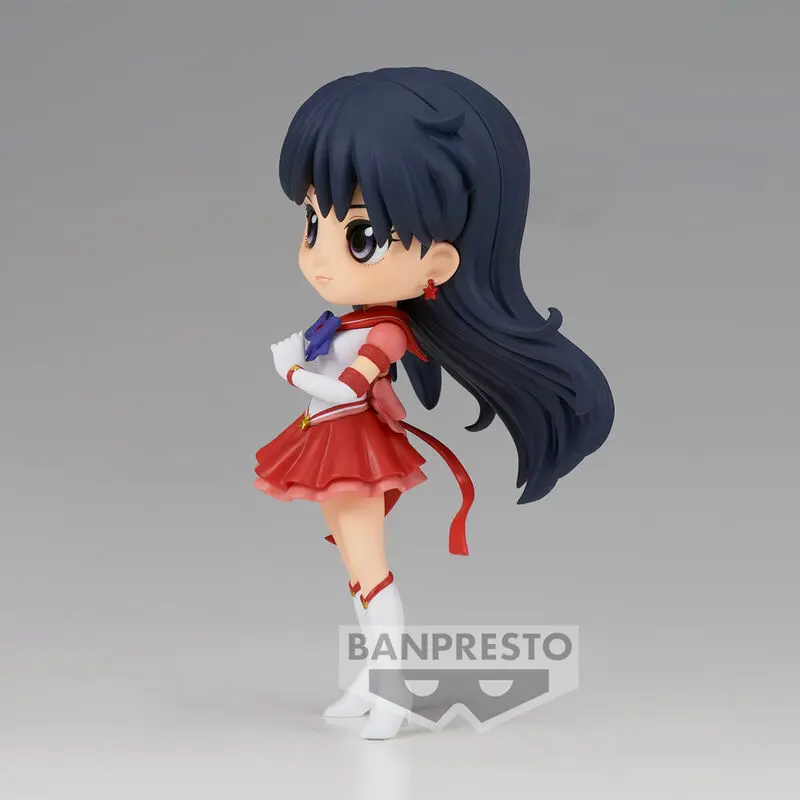 Pretty Guardian Sailor Moon Cosmos The Movie Q Posket PVC Statue Eternal Sailor Mars (Ver. B) 14 cm product photo