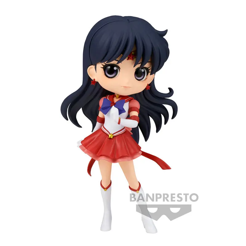 Pretty Guardian Sailor Moon Cosmos The Movie Q Posket PVC Statue Eternal Sailor Mars (Ver. B) 14 cm product photo