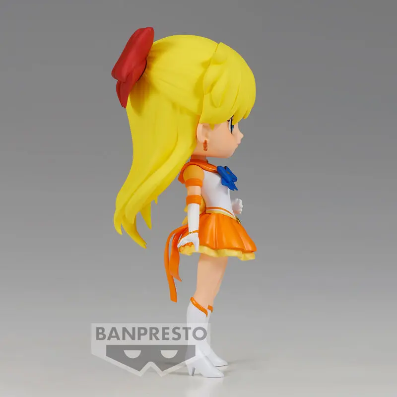 Pretty Guardian Sailor Moon Cosmos The Movie Q Posket PVC Statue Eternal Sailor Venus (Ver. B) 14 cm product photo