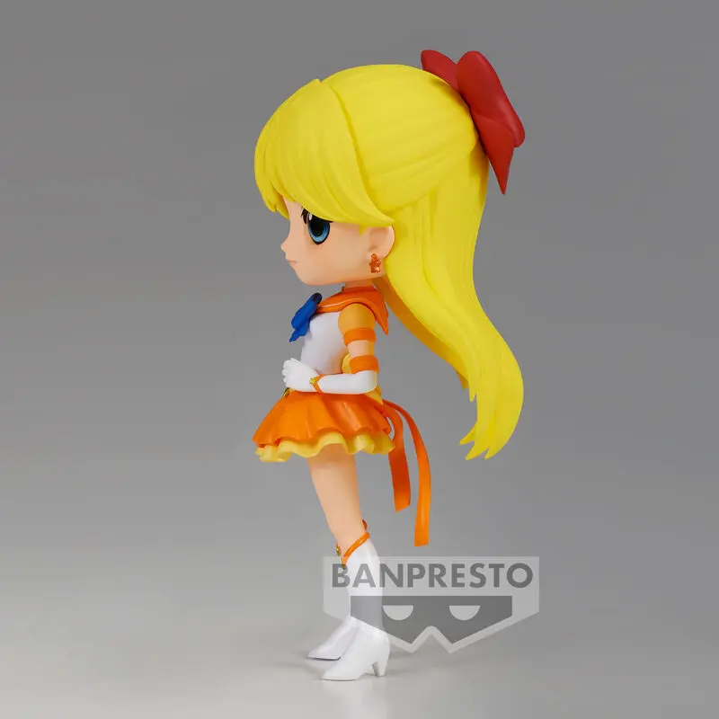 Pretty Guardian Sailor Moon Cosmos The Movie Q Posket PVC Statue Eternal Sailor Venus (Ver. B) 14 cm product photo